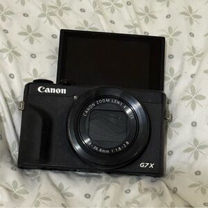 Canon G7X Black Powershot Markit iii Digital Camera